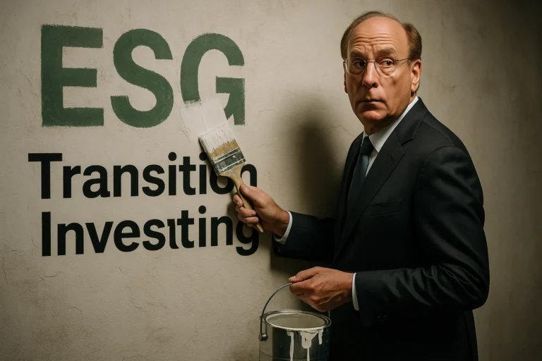 Larry Fink ESG Transition Investing